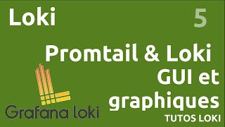 LOKI  5 GUI PROMTAIL amp ASTUCE GRAFANA GRAPHES LOKI [upl. by Wordoow]