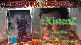 Unboxing  eXistenZ  Limited Mediabook von Turbine Media [upl. by Avon241]