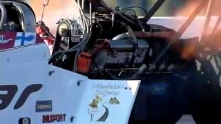 quotLordquot Laurie Bamford Top fuel dragster Licencing pass [upl. by Aikemat436]