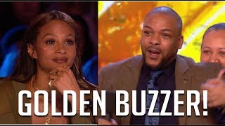 Alesha Dixon Gives EMOTIONAL Golden Buzzer To Old Friend  Britains Got Talent 2018 [upl. by Einnaoj]