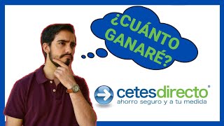 CETES DIRECTO ¿Cuánto ganaré si invierto en cetes 🤔 Diccionario Financiero 04 [upl. by Lipkin]