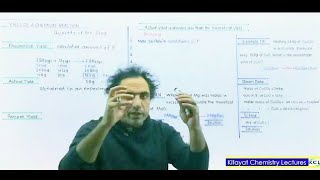 Chemistry 11 Chap 1 Lec 12 Theoretical yield Actual yield  Percent yield [upl. by Flanders]