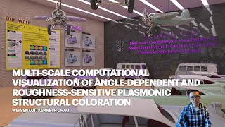 SIGGRAPH 2021 Multiscale Rendering Roughnesssensitive Plasmonic Structural Coloration [upl. by Inglis]