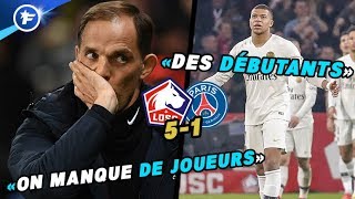 Les coups de gueule de Tuchel et Mbappé après la claque subie à Lille  Revue de presse [upl. by Aloisius593]