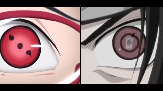 Sarada and sasuke Awakens 2 Tomoe Sharingan  Sarada Unlocks 2 Tomoe Sharingan [upl. by Andrien]