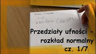 Przedziały ufności  odc 1 z 7 [upl. by Batty]