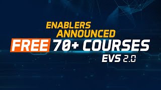 Enablers FREE 70 eCommerce amp Freelancing Training Courses  EVS v20 [upl. by Sacram]