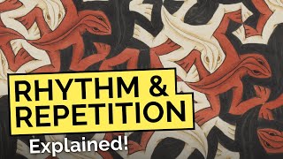 Rhythm amp Repetition in Art  Principles of Design Explained [upl. by Mattheus]