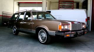 1982 Ford Granada Fox Station Wagon LTD Fairmont Estate 1 Owner Car Guy Mark 2 [upl. by Nyletac]