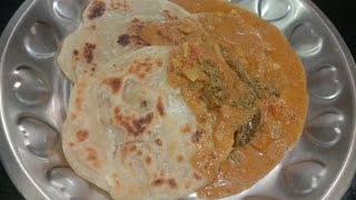 Parotta recipe in tamilempty salna recipe Parotta with plain salna [upl. by Etem]