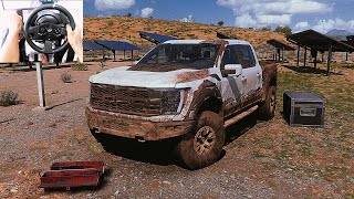 Rebuilding Ford F150 Raptor R Forza Horizon 5  Thrustmaster T300RS Gameplay [upl. by Andrien]