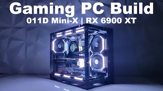 Gaming PC Build 2022  LianLi O11D MiniX  RX 6900 XT  NZXT Kraken Z53  Lian Li UNI FAN SL120 [upl. by Yborian106]