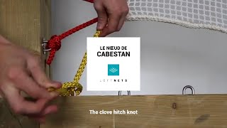 Tuto  Réalisez un Noeud de cabestan  The clove Hitch Knot  Loftnets [upl. by Britta]