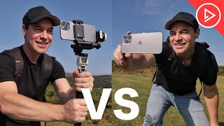 Gimbal VS Handheld  Do You REALLY Need a Gimbal For Your Smartphone [upl. by Atinrahc]