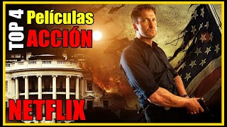 4 Peliculas de acción recomendadas de la plataforma Netflix para una maratón de adrenalina pura [upl. by Burt]