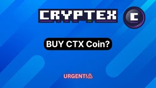 CRYPTEX FINANCE CTX COIN Price Prediction [upl. by Genny]