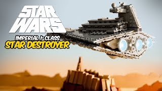 LEGO Star Destroyer Jedha City MOC [upl. by Letnuahs]