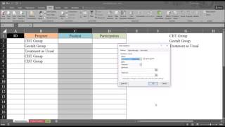 Excel Data Validation to Facilitate Correct Entry of Research Data [upl. by Mcnelly953]