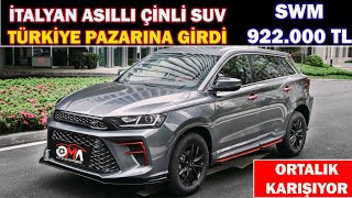 SIFIR OTOMOBİL PİYASASI KIZIŞIYORARALIK ORTASI 922000 TL YE İTALYAN ASILLI ÇİNLİ SUV SWM GELDİ [upl. by Spurgeon]