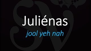 How To Pronounce Juliénas Cru Beaujolais French Wine Pronunciation [upl. by Corydon]