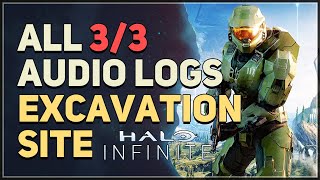 Excavation Site All Audio Logs Halo Infinite [upl. by Anirtek652]