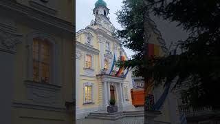 Der Kulmbacher Christbaum 2024 rollt vom Wald auf den Marktplatz [upl. by Bedell]