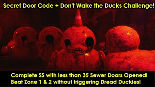 Dark Deception  Dont Wake the Ducks  Secret Door Code Challenge [upl. by Aiyekal]