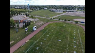 Saskatchewan Provincial Football Quarter Finals  Tisdale at Melville [upl. by Aidil823]