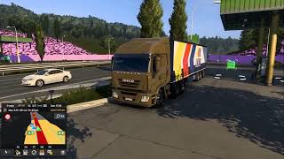 heavy load transfer Ashok Leyland Euro truck simulator 2hindi gaming [upl. by Alcinia]