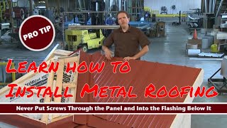 Roofing Intelligences Metal Roofing Video Highlights [upl. by Harutek]