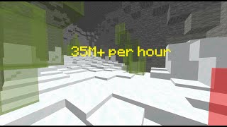 35m per hour peridot gemstone mining hypixel skyblock [upl. by Blockus]