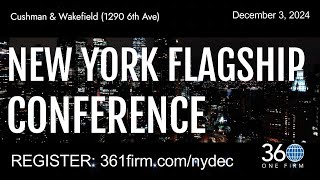 Preview for Dec 3 NY Flagship Conference [upl. by Tenner]