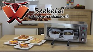 Beeketal Salamander Überbackgerät Toaster Grill Ofen Backgrill Salamandergrill [upl. by Larner430]