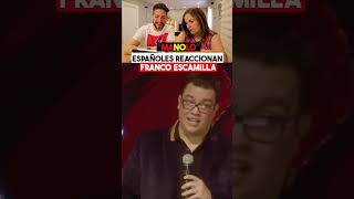 Españoles Reaccionan a Franco Escamilla y Lloran de la Risa 😂 shorts [upl. by Einnahpets]