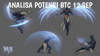 ANALISA POTENSI BTC 12 SEP BBMA [upl. by Finley]