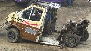 BANGER RACING 2023 SEASON Full Highlights Part 2 [upl. by Eyoj]