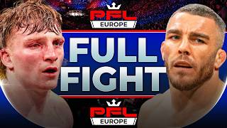 FIGHT OF THE YEAR 🤯 Lewis McGrillen vs Dean Garnett FULL FIGHT  PFL Glasgow [upl. by Laurens427]