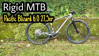 Bike Check  Pacific Blizzard 60 275er  Rigid MTB Fork Mosso M6 [upl. by Aramad870]