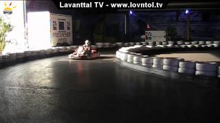 Kartrennen in der Rennsporthalle Friesacher in Wolfsberg [upl. by Edva]