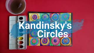 Kids Art Kandinskys Circles [upl. by Jesh]