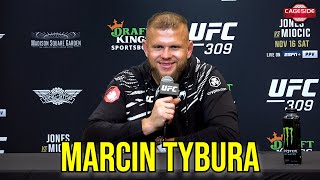 Marcin Tybura Wishes He Had Used 126 Elbows in His Vicious TKO Victory  UFC 309 [upl. by Lenroc]