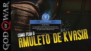 Amuleto de Kvasir como conseguir GOD OF WAR  PT BR  PS4 PRO [upl. by Ojaras]