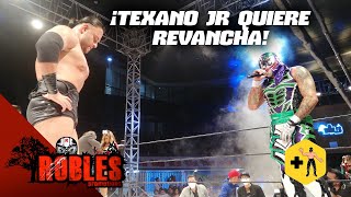 Robles Promotions  ¡Texano Jr quiere revancha directa con Penta 0M por el Campeonato Mundial [upl. by Imak117]