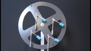 Overbalanced wheel with earingshaped weights [upl. by Nnaegroeg]