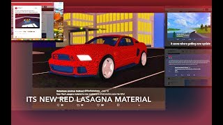 Roblox Vehicle simulator  Leak texture Fixs update Roblox banning kids [upl. by Nyledam412]