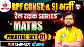 RPF SI amp Constable 2024  RPF Maths Practice Set 01  RPF Maths Class by Aakash Sir [upl. by Egdamlat800]