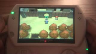 Playing Pokemon White or Black on PSP Go [upl. by Nilreb]