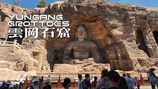 4K Yungang Grottoes a famous world cultural heritage The ancient traces of Buddhist spread [upl. by Yeniffit527]