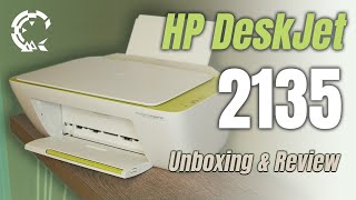 Multifuncional HP DeskJet 2135 Unboxing amp Review [upl. by Conn]