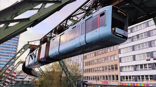 Unique German Suspension Railway Experience  truly one of its kind [upl. by Alyahsal]